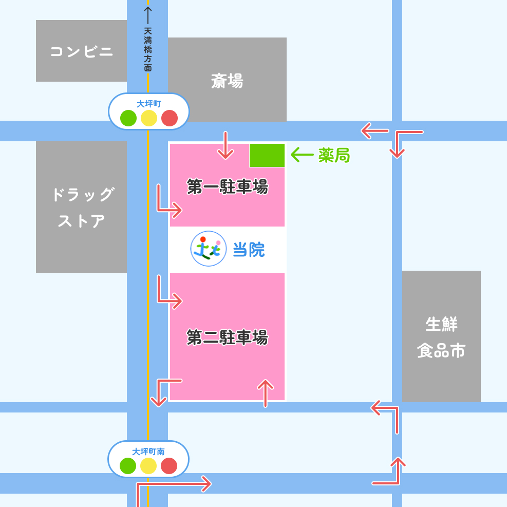 駐車場案内マップ